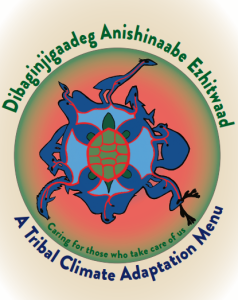 Cover of Dibaginjigaadeg Anishinaabe Ezhitwaad: A Tribal Climate Adaptation Menu.